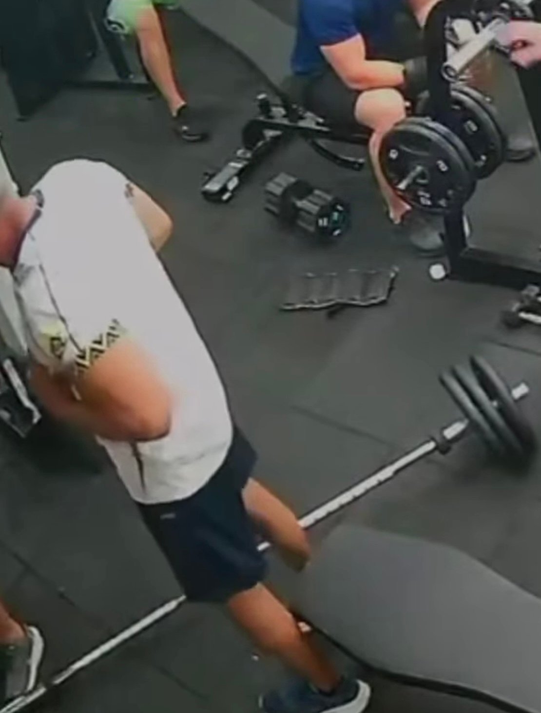 Imagem ilustrativa de treino de supino